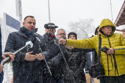 Przyjazd specjalnego pociągu do Wisły